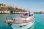 escursione in barca Galatea a Vieste nel Gargano panorama centro storico