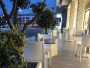 esterno di notte forno pasticceria aperitivi Bakery Cafe Sant Antonio a Vieste nel Gargano