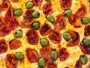 pizza viestana pomodori e olive forno pasticceria aperitivi Bakery Cafe Sant Antonio a Vieste nel Gargano